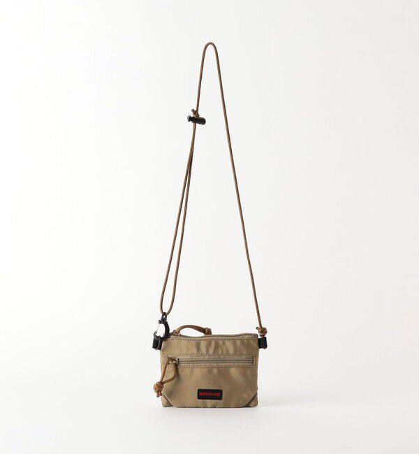 UNITED ARROWS green label relaxing「＜BRIEFING＞JUMP W ZIP PURSE Wジップパース ショルダーバッグ」|ショルダー・メッセンジャー|NATURAL