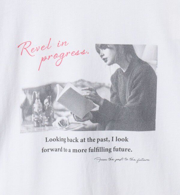 UNITED ARROWS green label relaxing「【WEB限定】＜at ease＞フォトプリント ロングスリーブ Tシャツ」|Tシャツ・カットソー|