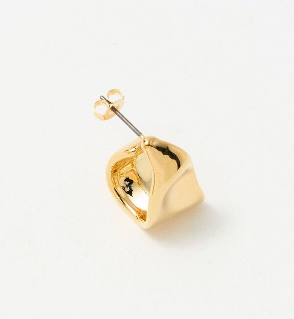 UNITED ARROWS green label relaxing「プレート フープ ピアス」|ピアス|