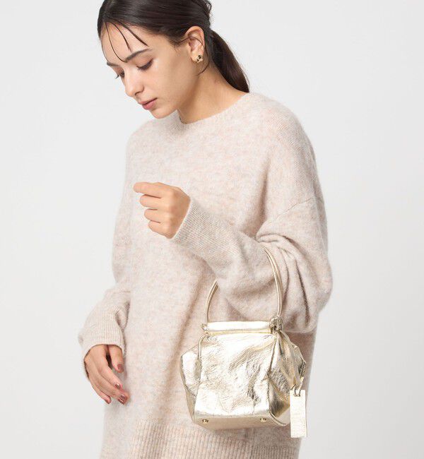 UNITED ARROWS green label relaxing「＜MARCO MASI＞キューブ バッグ」|ショルダー・メッセンジャー|GOLD