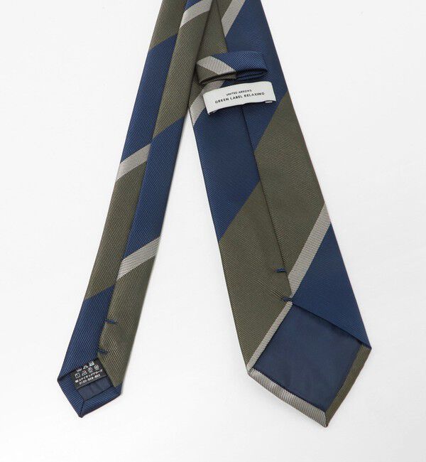 UNITED ARROWS green label relaxing「GLR ポリエステル ウォッシャブル ストライプ2 ネクタイ」|ネクタイ・蝶ネクタイ|