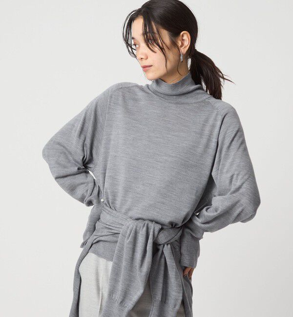 UNITED ARROWS green label relaxing「【結論シリーズ】エブリタートルニット ウォッシャブル」|ニット・セーター|