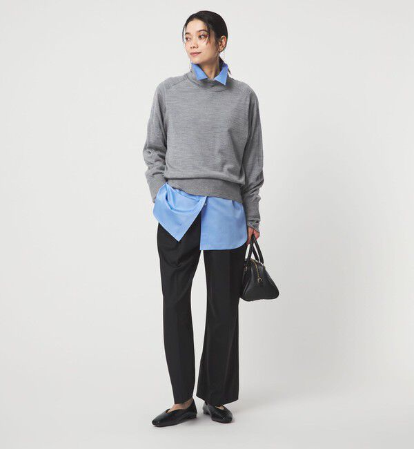 UNITED ARROWS green label relaxing「【結論シリーズ】エブリタートルニット ウォッシャブル」|ニット・セーター|