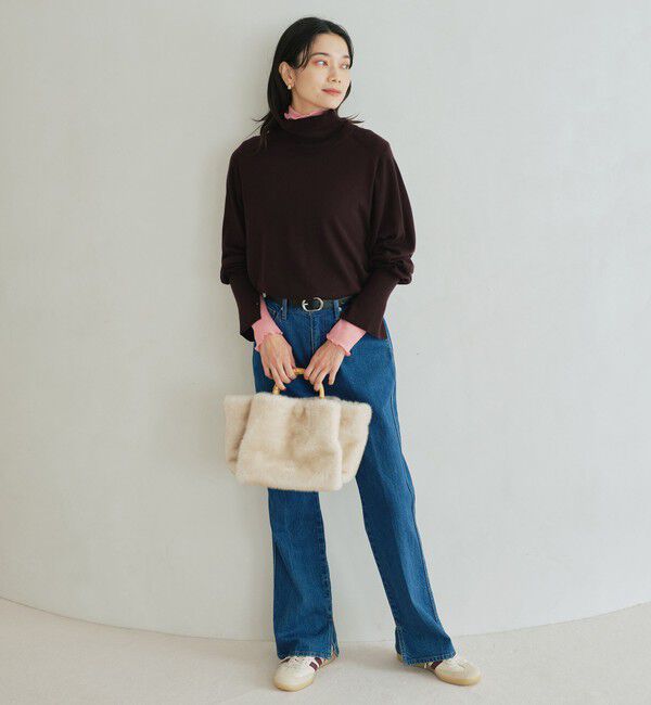 UNITED ARROWS green label relaxing「【結論シリーズ】エブリタートルニット ウォッシャブル」|ニット・セーター|