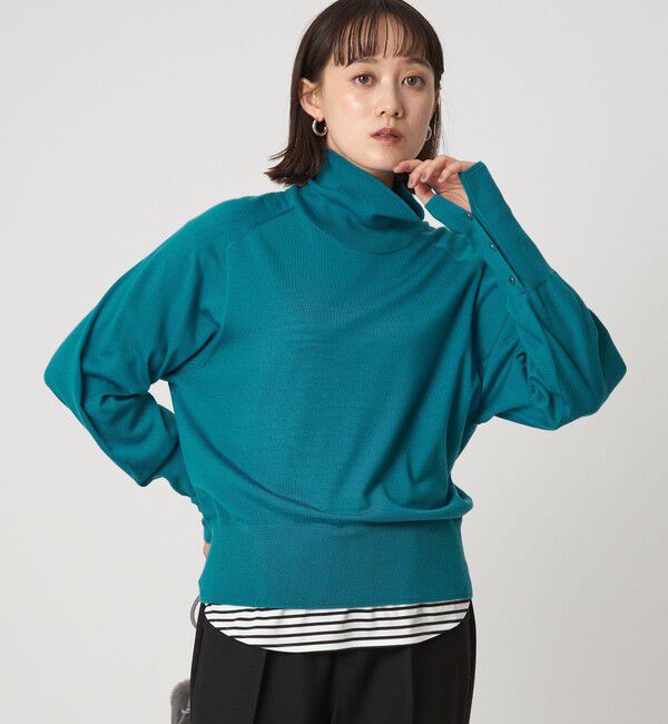 UNITED ARROWS green label relaxing「【結論シリーズ】エブリタートルニット ウォッシャブル」|ニット・セーター|