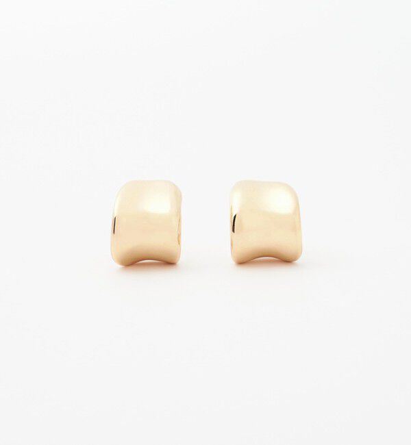 UNITED ARROWS green label relaxing「【WEB限定】メルティ プレート ピアス」|ピアス|