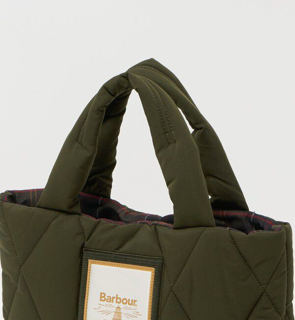 UNITED ARROWS green label relaxing「＜Barbour＞キルティング トートバッグ（ミニ）」|ショルダー・メッセンジャー|