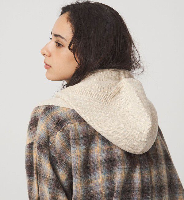 UNITED ARROWS green label relaxing「＜Yerse＞フード マフラー」|ストール|