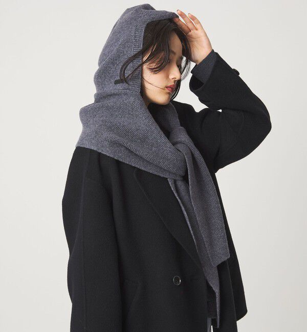 UNITED ARROWS green label relaxing「＜Yerse＞フード マフラー」|ストール|