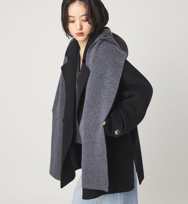 UNITED ARROWS green label relaxing「＜Yerse＞フード マフラー」|ストール|