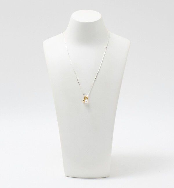 UNITED ARROWS green label relaxing「＜anisotea＞APrl  2パーツ ネックレス」|ネックレス|