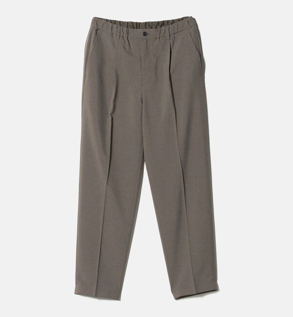 UNITED ARROWS green label relaxing「【WEB限定】JUST fit ドライポリエステル 1プリーツ イージースラックス -吸水速乾-」|その他|DK.BROWN