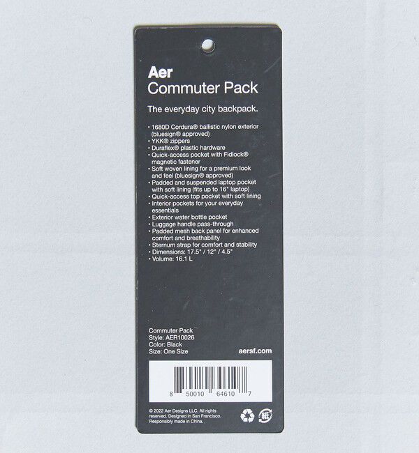 BEAUTY&YOUTH UNITED ARROWS「【別注】 ＜Aer＞ COMMUTER PACK/バッグ」|リュック|
