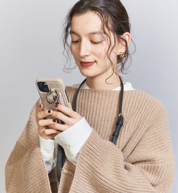 BEAUTY&YOUTH UNITED ARROWS「＜ajew＞CADENAS ストラップ iPhone13 ケース」|モバイルケース|