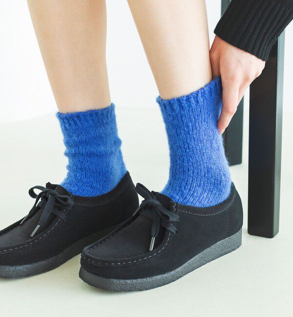 BEAUTY&YOUTH UNITED ARROWS「＜Clarks Originals＞WALLABEE ワラビー スエード シューズ」|モカシン|BLACK