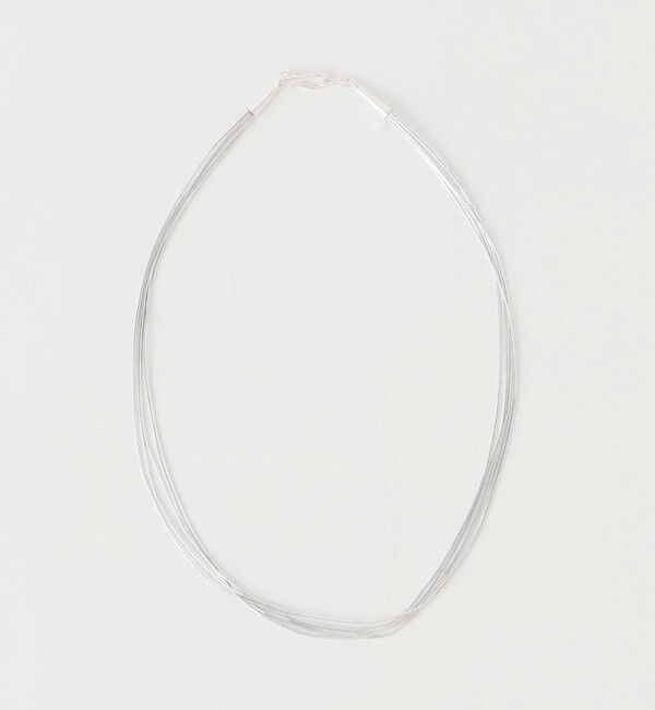 BEAUTY&YOUTH UNITED ARROWS「＜Native SilverStreams＞シルバー 5連 ネックレス」|ネックレス|