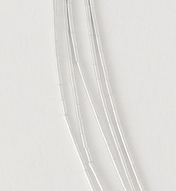 BEAUTY&YOUTH UNITED ARROWS「＜Native SilverStreams＞シルバー 5連 ネックレス」|ネックレス|