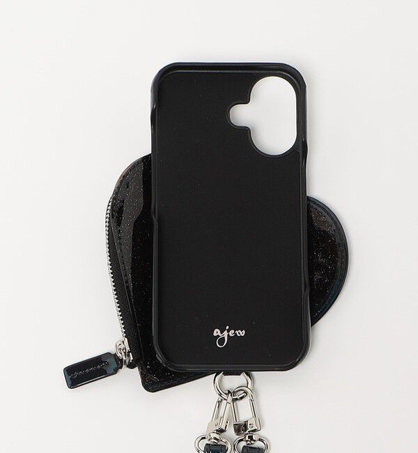 BEAUTY&YOUTH UNITED ARROWS「＜ajew＞PVC HEART PLANET POCKET iPhone16ケース」|モバイルケース|