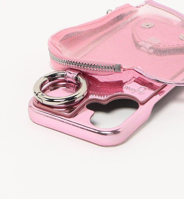 BEAUTY&YOUTH UNITED ARROWS「＜ajew＞PVC HEART PLANET POCKET iPhone16ケース」|モバイルケース|