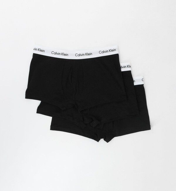 BEAUTY&YOUTH UNITED ARROWS「＜Calvin Klein＞ Low Rise Trunk 3PK/アンダーウェア」|インナー|BLACK