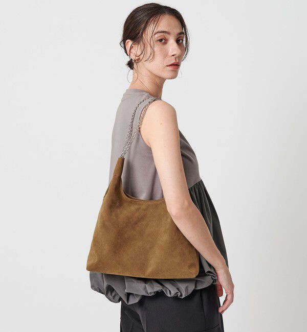 BEAUTY&YOUTH UNITED ARROWS「スエードライク チェーン ショルダーバッグ」|ショルダー・メッセンジャー|