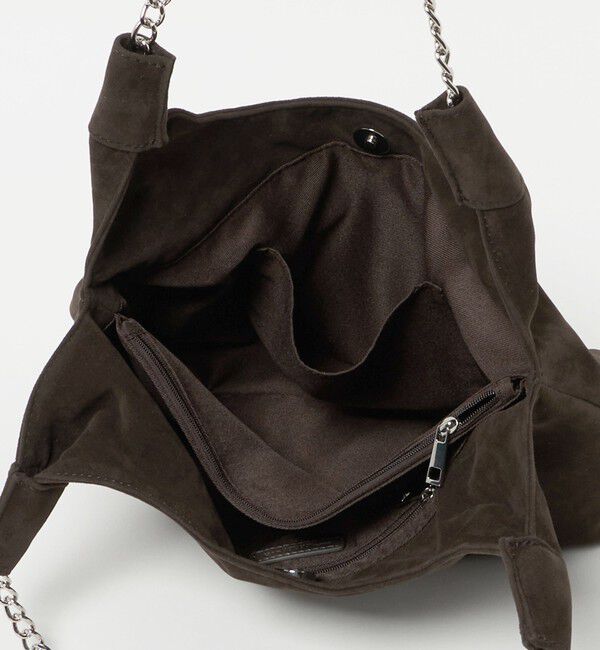 BEAUTY&YOUTH UNITED ARROWS「スエードライク チェーン ショルダーバッグ」|ショルダー・メッセンジャー|