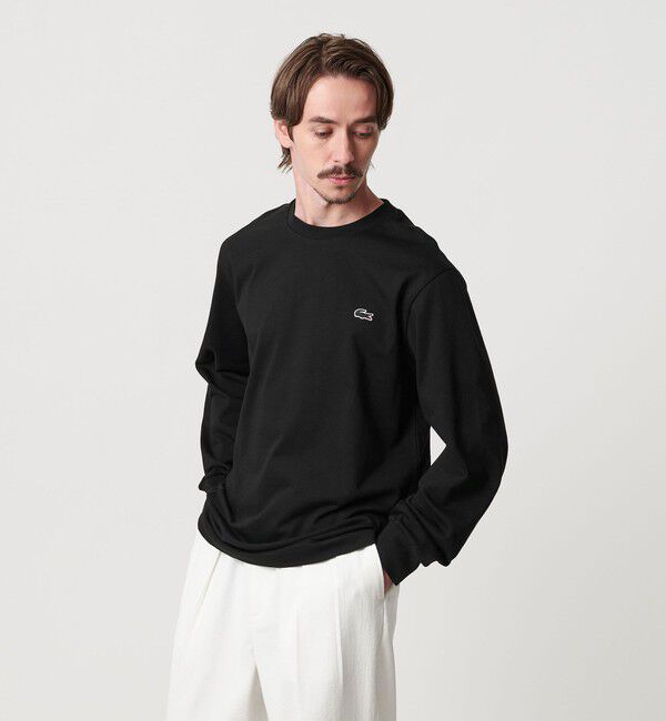 BEAUTY&YOUTH UNITED ARROWS「＜LACOSTE＞1ポイント ロングスリーブ Tシャツ」|Tシャツ・カットソー|