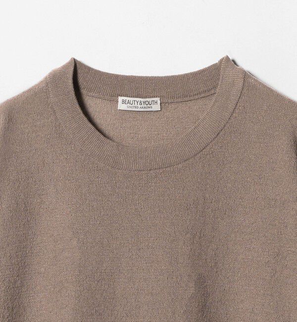 BEAUTY&YOUTH UNITED ARROWS「エア ミラノ クルーネック ニット 抗菌防臭」|ニット・セーター|