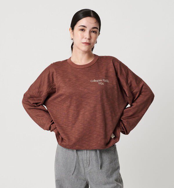 BEAUTY&YOUTH UNITED ARROWS「【別注】＜Collegiate Pacific＞フットボール ロングスリーブTシャツ」|Tシャツ・カットソー|