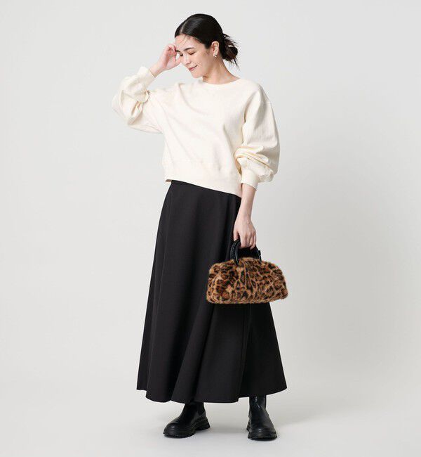 BEAUTY&YOUTH UNITED ARROWS「コットンポリエステルジャガード 袖ボリューム プルオーバー」|Tシャツ・カットソー|