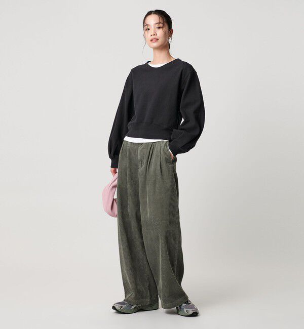 BEAUTY&YOUTH UNITED ARROWS「コットンポリエステルジャガード 袖ボリューム プルオーバー」|Tシャツ・カットソー|