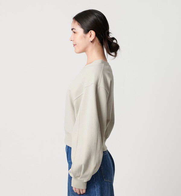 BEAUTY&YOUTH UNITED ARROWS「コットンポリエステルジャガード 袖ボリューム プルオーバー」|Tシャツ・カットソー|