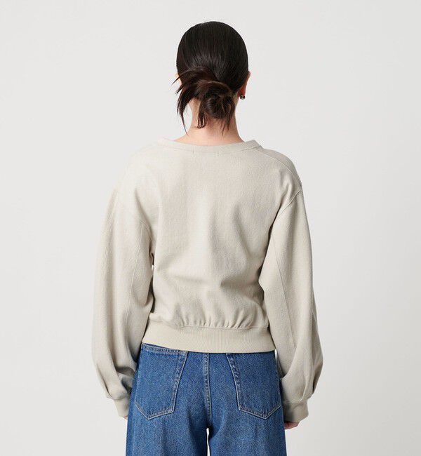 BEAUTY&YOUTH UNITED ARROWS「コットンポリエステルジャガード 袖ボリューム プルオーバー」|Tシャツ・カットソー|