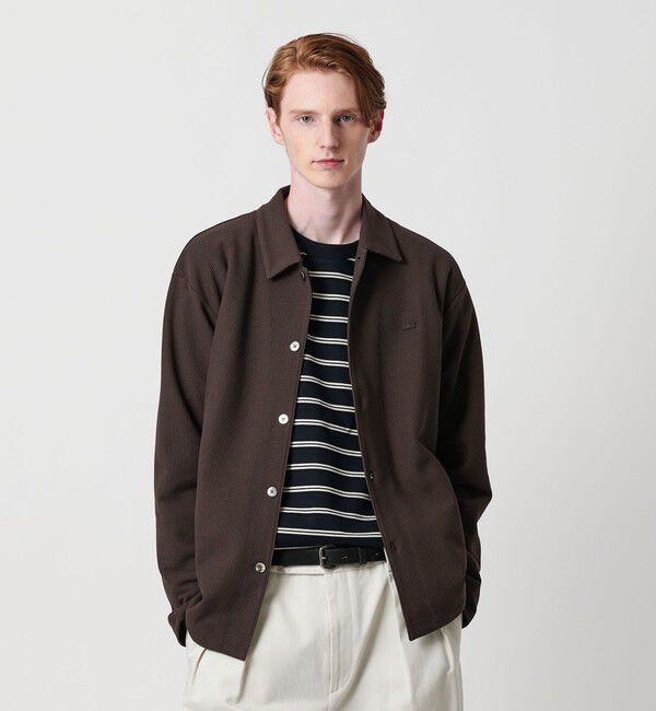 BEAUTY&YOUTH UNITED ARROWS「＜LACOSTE for BEAUTY&YOUTH＞ワントーン シャツジャケット」|シャツ・ブラウス|