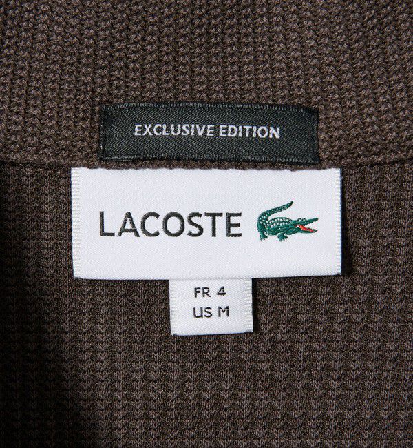 BEAUTY&YOUTH UNITED ARROWS「＜LACOSTE for BEAUTY&YOUTH＞ワントーン シャツジャケット」|シャツ・ブラウス|