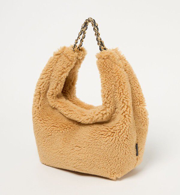 BEAUTY&YOUTH UNITED ARROWS「【一部別注】＜VIOLAd&rsquo;ORO＞ELMO ボア チェーン ショルダーバッグ」|ショルダー・メッセンジャー|