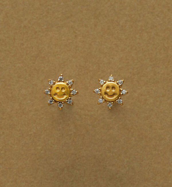 BEAUTY&YOUTH UNITED ARROWS「＜BAQLESS＞Honesty Sol ピアス」|ピアス|GOLD