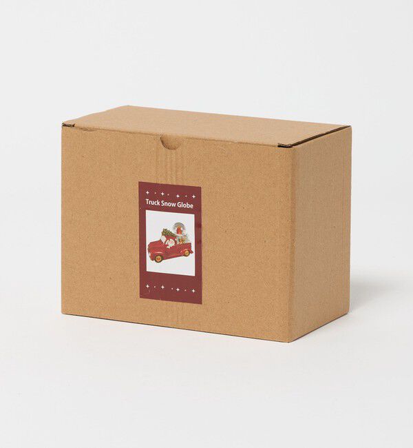 BEAUTY&YOUTH UNITED ARROWS「＜COLOR AND SEASONS＞サンタ トラックライト スノードーム」|フィギュア・ホビー|