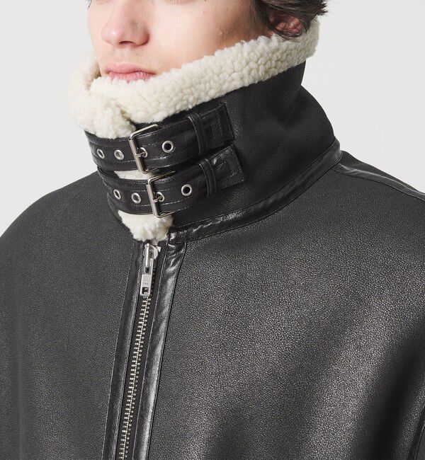 MONKEY TIME「ムートンライク B-3 ジャケット」|その他|