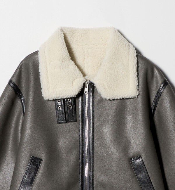 MONKEY TIME「ムートンライク B-3 ジャケット」|その他|