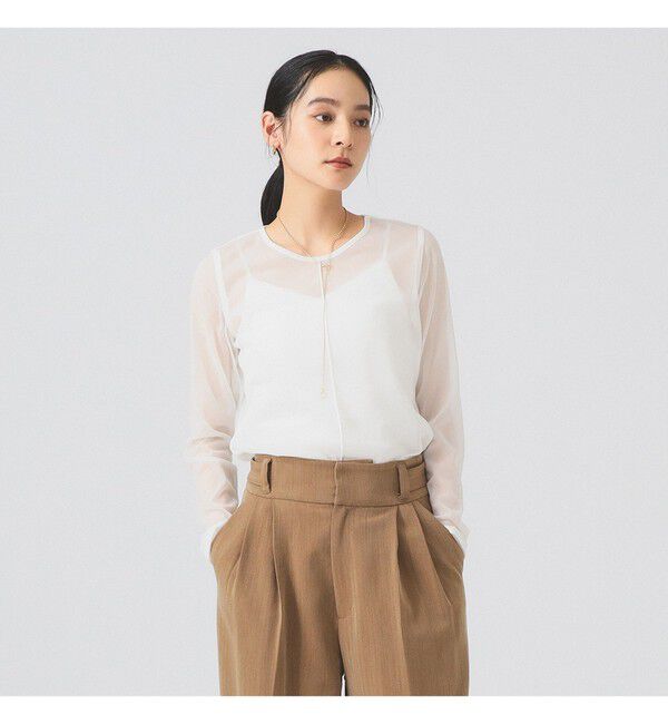 Ray BEAMS 「シアー センター シーム Tシャツ」|Tシャツ・カットソー|