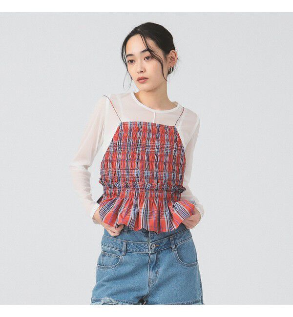 Ray BEAMS 「シアー センター シーム Tシャツ」|Tシャツ・カットソー|