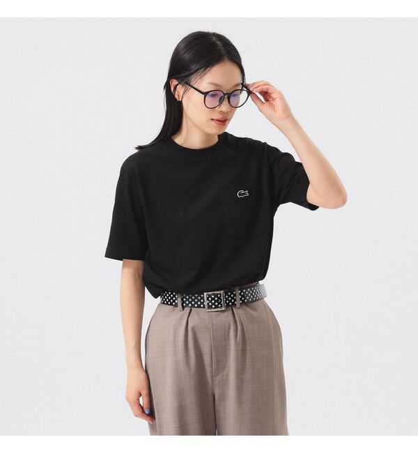 BEAMSBOY「LACOSTE / クラシック フィット Tシャツ」|Tシャツ・カットソー|BLACK