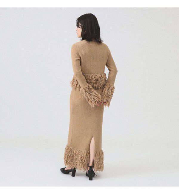 Ray BEAMS 「RBS / フリンジ キリカエ ニット スカート」|スカート|