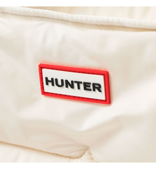 Ray BEAMS 「【WEB限定】HUNTER / フレイムド パファー ミディ ホーボー」|ハンドバッグ|
