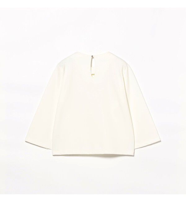 Demi-Luxe BEAMS 「レーヨン ナイロン ポンチスリット プルオーバー」|Tシャツ・カットソー|