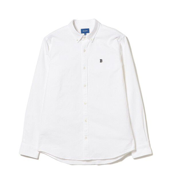 BEAMS「BEAMS / ストレッチ オックスフォード ワンポイント ボタンダウンシャツ」|シャツ・ブラウス|
