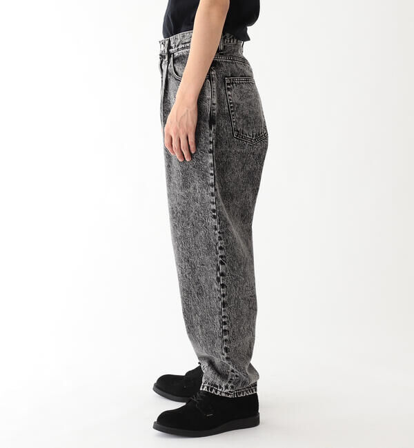 BEAMS「ワイド テーパード デニム」|デニム|