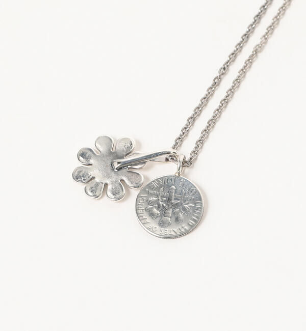 BEAMS「NORTH WORKS / Flower Coin Necklace」|ネックレス|