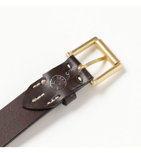 BEAMS PLUS「ブライドル レザー ベルト」|ベルト|